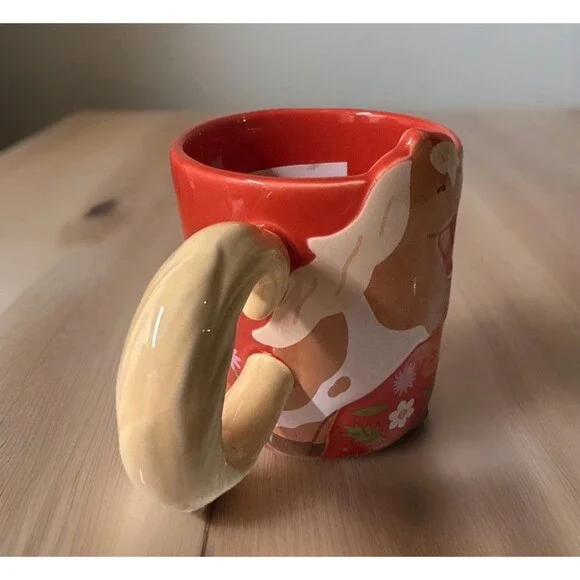 NWT Starbucks 2026 Year of The Horse Ceramic Mug Valentines Quick Ship 12 oz - Picture 3 of 4